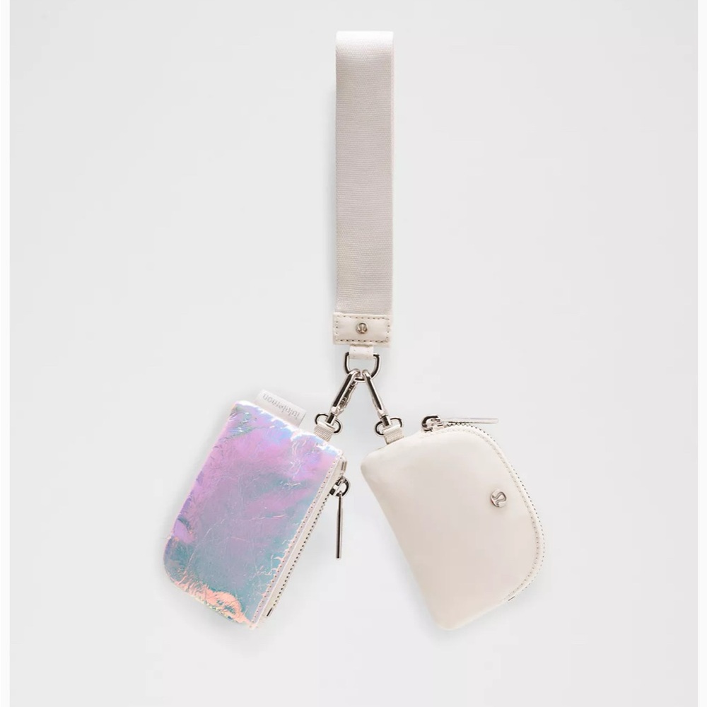 lululemon athletica Iridescent and White Key & Card Holder